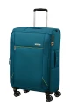 Mala de Viagem Média 67cm Expansível 4 Rodas Azul Petróleo - Base Breeze | Samsonite