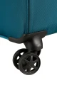 Mala de Viagem Média 67cm Expansível 4 Rodas Azul Petróleo - Base Breeze | Samsonite