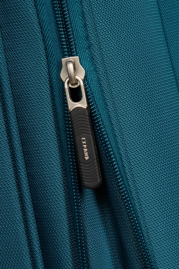 Mala de Viagem Média 67cm Expansível 4 Rodas Azul Petróleo - Base Breeze | Samsonite