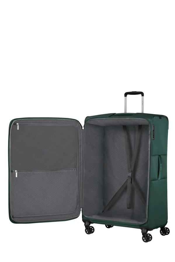 Mala de Viagem Extragrande 81cm Expansível 4 Rodas Verde Escuro - Base Breeze | Samsonite