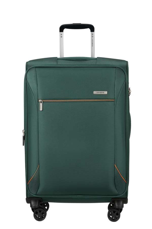 Mala de Viagem Média 67cm Expansível 4 Rodas Verde Escuro - Base Breeze | Samsonite