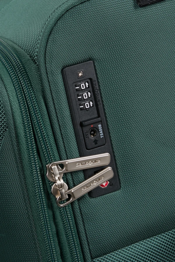 Mala de Viagem Média 67cm Expansível 4 Rodas Verde Escuro - Base Breeze | Samsonite