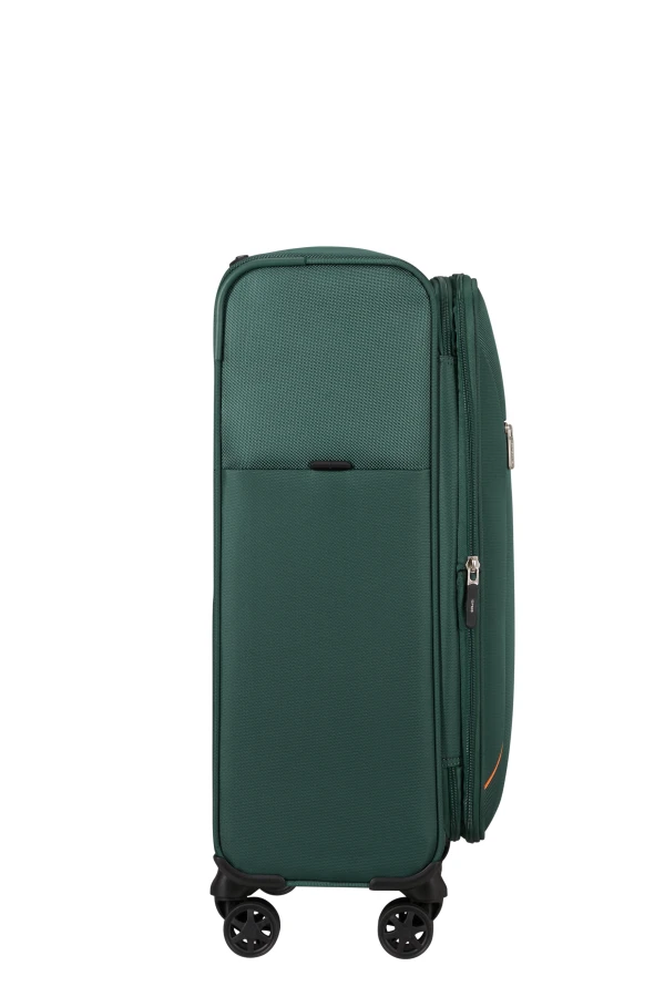 Mala de Viagem Média 67cm Expansível 4 Rodas Verde Escuro - Base Breeze | Samsonite