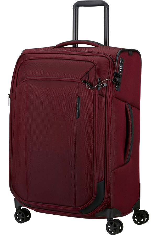 Mala de Viagem Média 67cm 4 Rodas Expansível Bordô - Respark | Samsonite