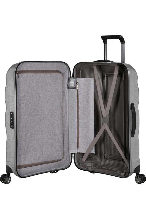 Mala de Viagem Média 69cm 4 Rodas Alumínio - C-Lite | Samsonite