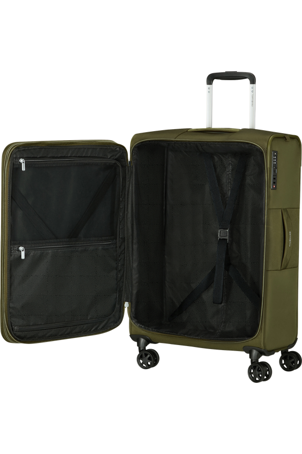 Mala de Viagem Média 68cm Expansível 4 Rodas Verde Wasabi - Urbify | Samsonite