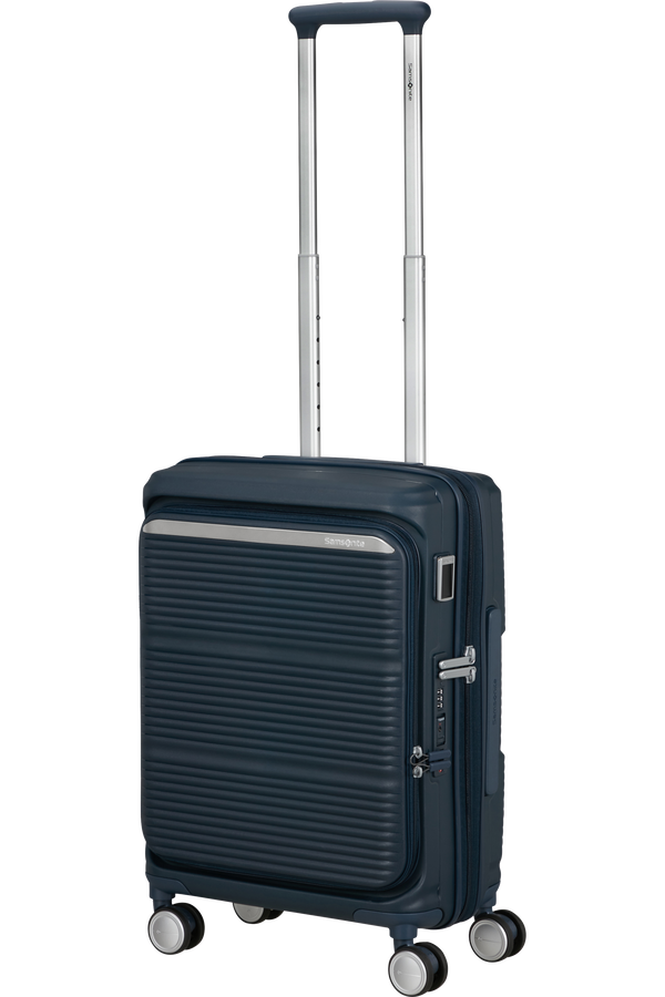 Mala de Cabine 55cm Expansível 4 Rodas Azul Meia-Noite - Paralux | Samsonite