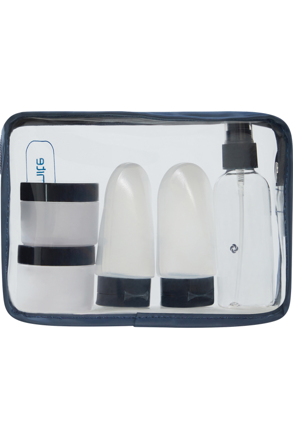 Conjunto de 5 Frascos para Viagem Azul - Acessórios de Viagem | Samsonite