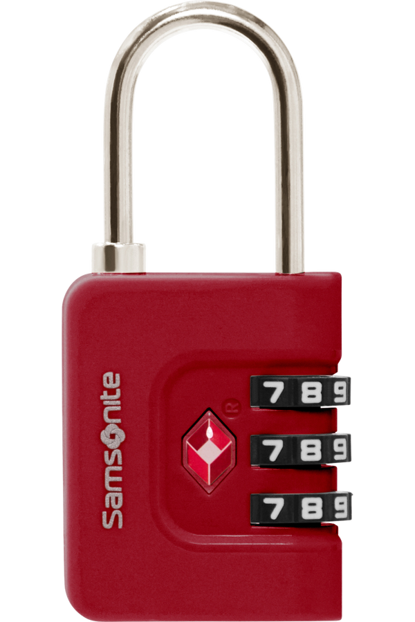 Cadeado Vermelho - Acessórios de Viagem | Samsonite