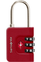 Cadeado Vermelho - Acessórios de Viagem | Samsonite