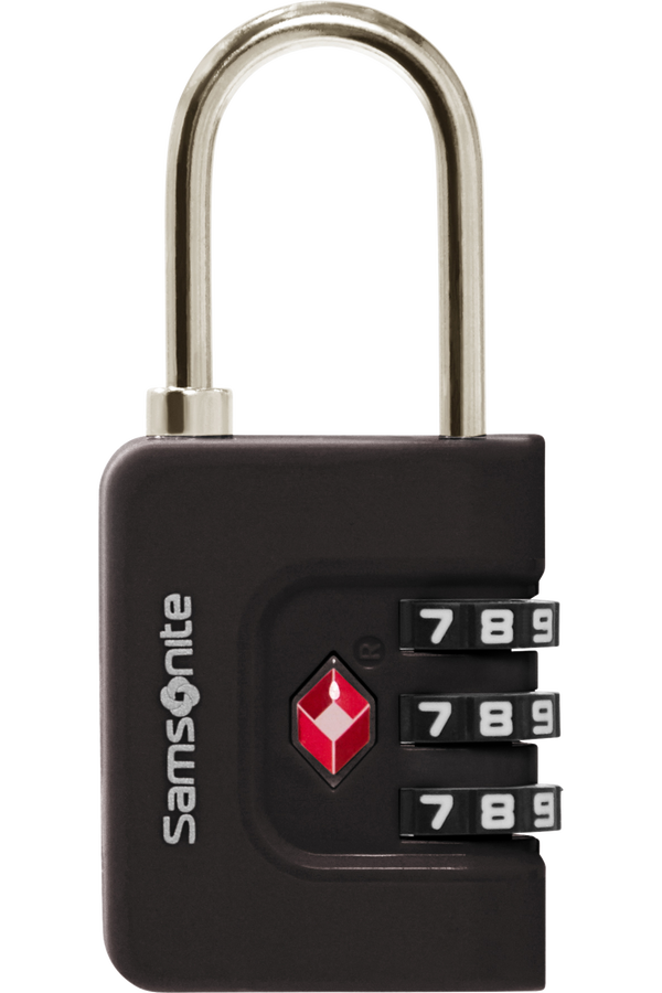 Cadeado Preto - Acessórios de Viagem | Samsonite