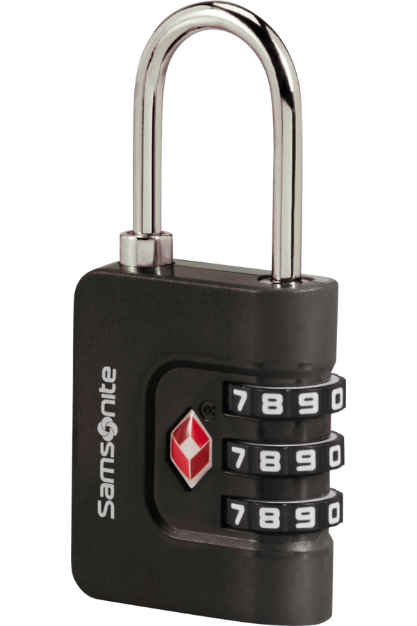 Cadeado Preto - Acessórios de Viagem | Samsonite