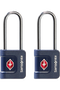 Conjunto Cadeados com Chave Azul - Acessórios de Viagem | Samsonite