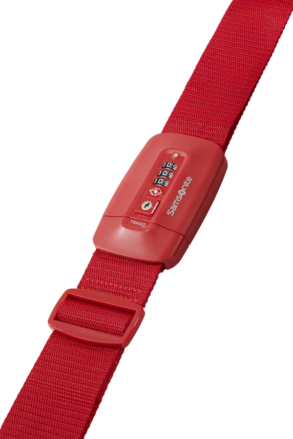 Cinta para Mala de Viagem TSA Vermelho - Acessórios de Viagem | Samsonite