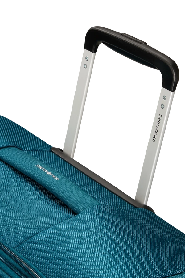 Mala de Viagem Média 67cm Expansível 4 Rodas Azul Petróleo - Base Breeze | Samsonite