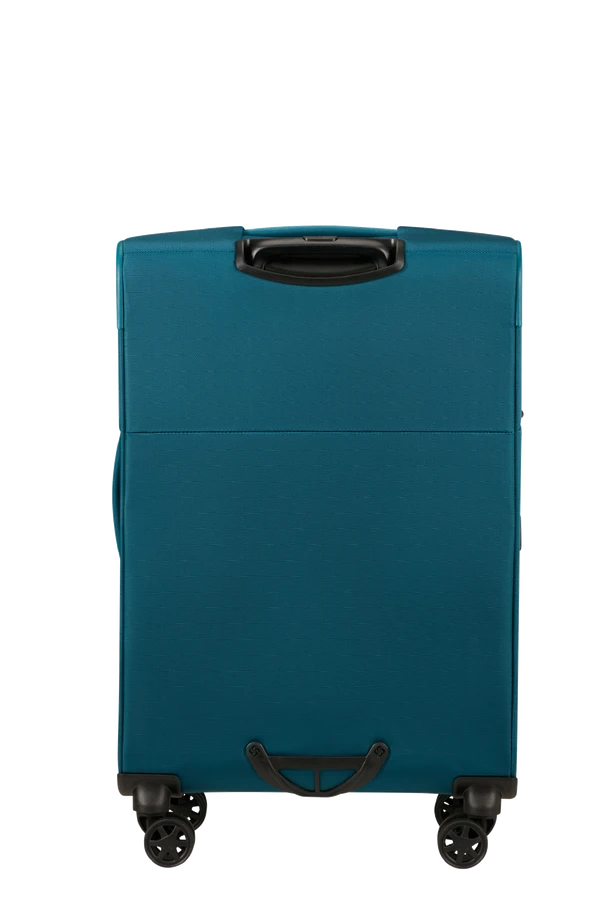 Mala de Viagem Média 67cm Expansível 4 Rodas Azul Petróleo - Base Breeze | Samsonite