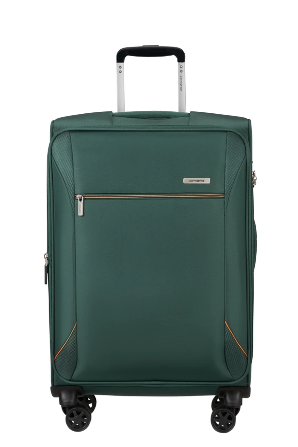Mala de Viagem Média 67cm Expansível 4 Rodas Verde Escuro - Base Breeze | Samsonite