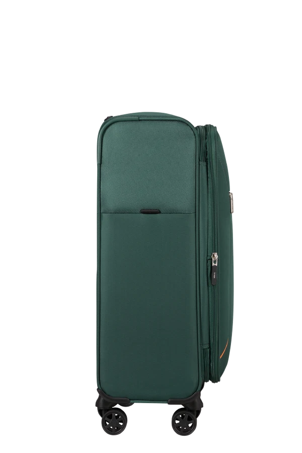 Mala de Viagem Média 67cm Expansível 4 Rodas Verde Escuro - Base Breeze | Samsonite