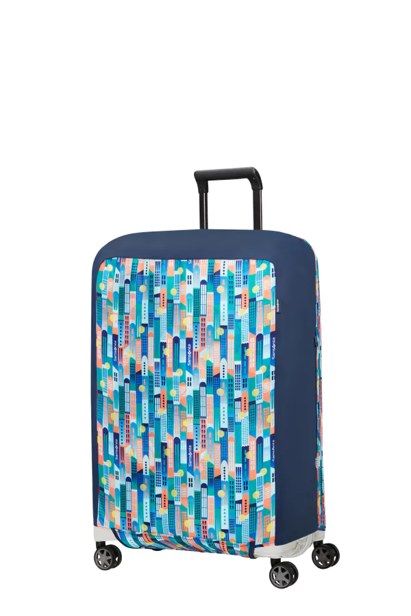 Capa para Mala de Viagem M Estampado Cidade - Acessórios de Viagem | Samsonite