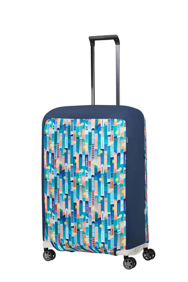 Capa para Mala de Viagem M Estampado Cidade - Acessórios de Viagem | Samsonite