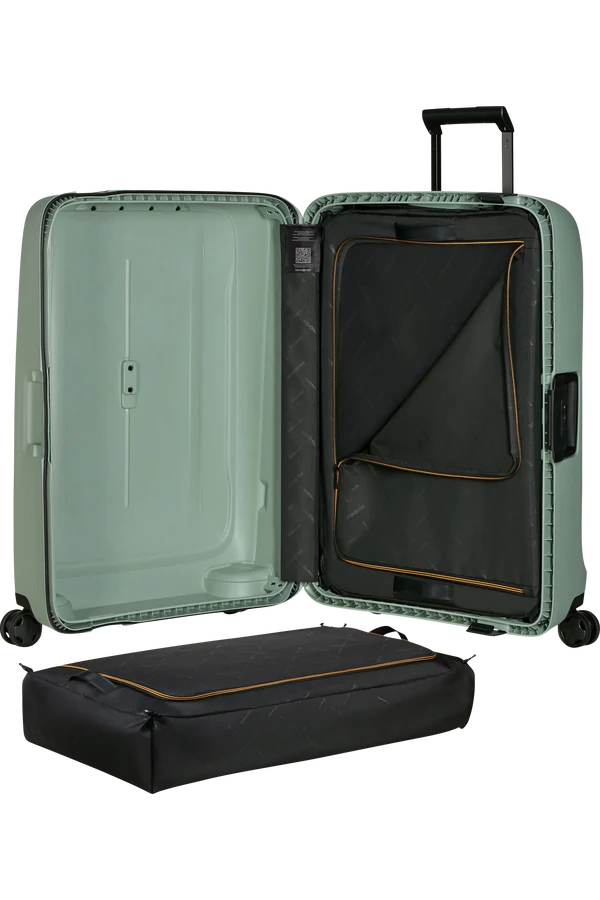 Mala de Viagem Média 69cm 4 Rodas Sálvia - Essens | Samsonite