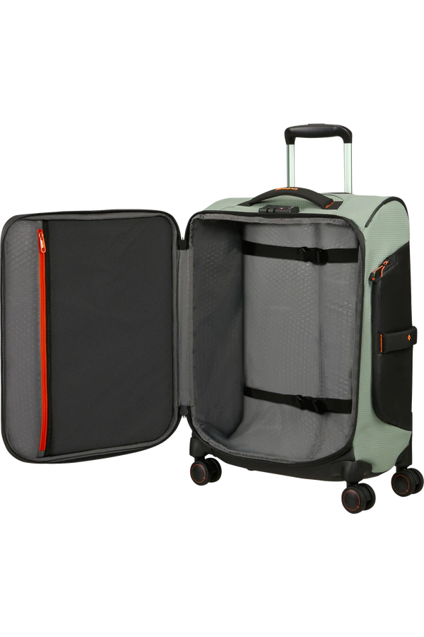 Saco de Viagem de Cabine 55cm 4 Rodas Sálvia - Ecodiver | Samsonite