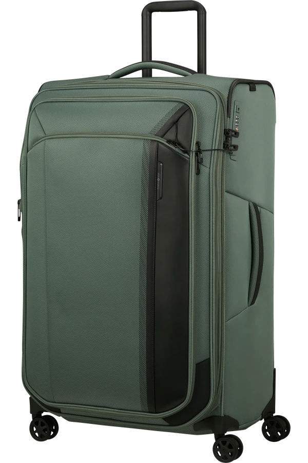 Mala de Viagem Grande 79cm 4 Rodas Expansível Sálvia - Respark | Samsonite