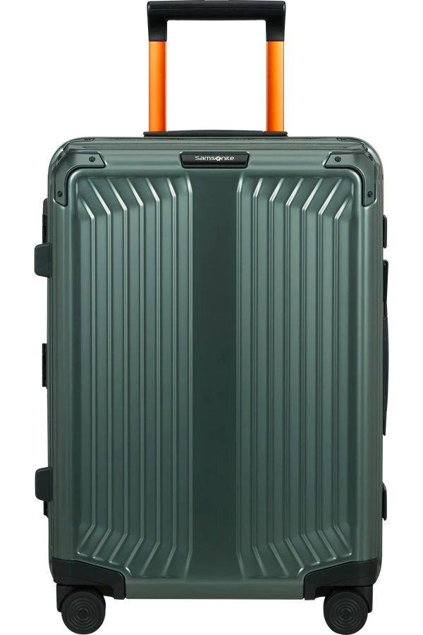 Mala de Cabine 55cm 4 Rodas em Alumínio Sálvia - Lite-Box Alu | Samsonite