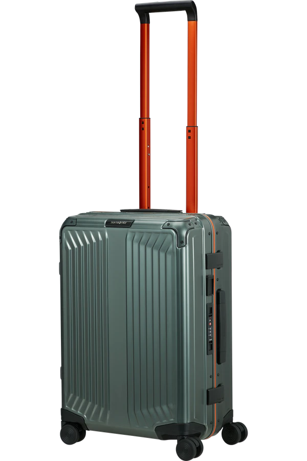 Mala de Cabine 55cm 4 Rodas em Alumínio Sálvia - Lite-Box Alu | Samsonite