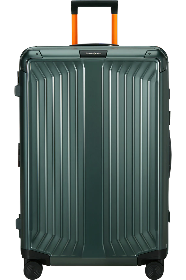 Mala de Viagem Grande 76cm 4 Rodas em Alumínio Sálvia - Lite-Box Alu | Samsonite