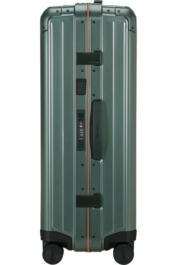 Mala de Viagem Grande 76cm 4 Rodas em Alumínio Sálvia - Lite-Box Alu | Samsonite