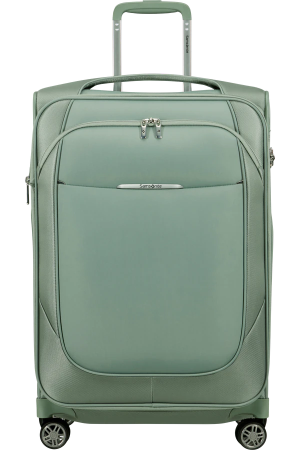 Mala de Viagem Média 67cm Expansível 4 Rodas Sálvia - Re-Lite | Samsonite