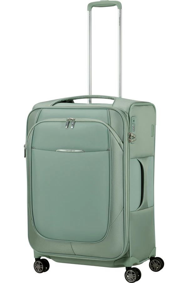 Mala de Viagem Média 67cm Expansível 4 Rodas Sálvia - Re-Lite | Samsonite