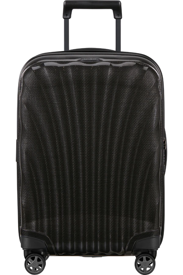Mala de Cabine 55/40cm 4 Rodas Expansível Preto - C-Lite | Samsonite