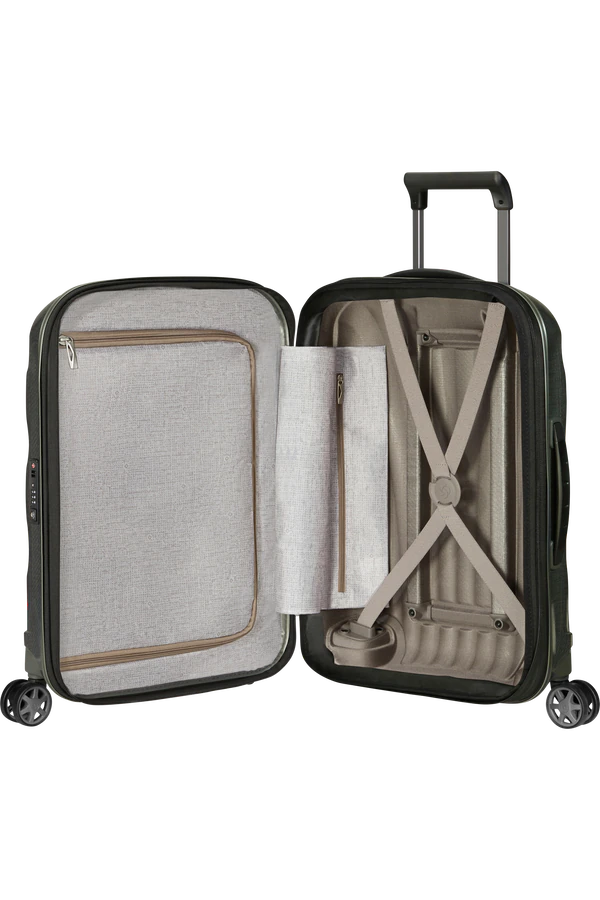 Mala de Cabine 55/40cm 4 Rodas Expansível Verde - C-Lite | Samsonite