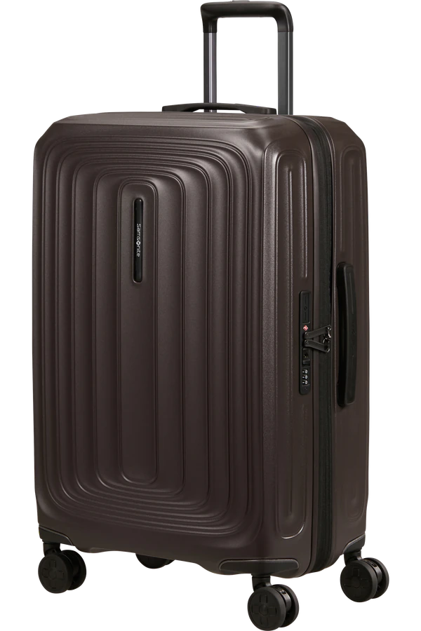 Mala de Viagem Média 69cm Expansível 4 Rodas Castanho Mate - 2Wander | Samsonite