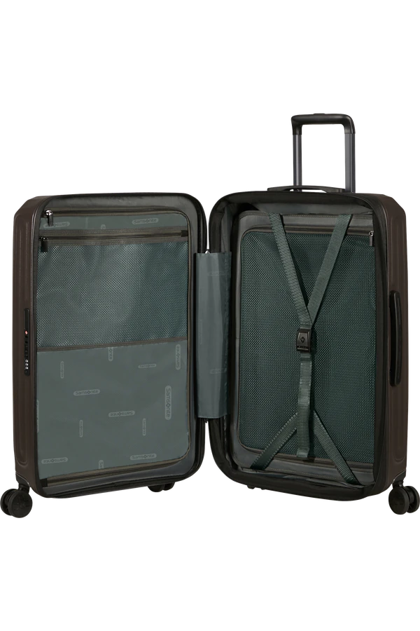 Mala de Viagem Média 69cm Expansível 4 Rodas Castanho Mate - 2Wander | Samsonite
