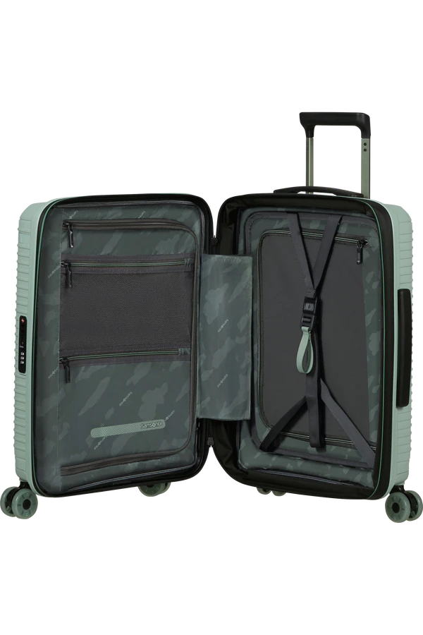Mala de Cabine 55cm Expansível 4 Rodas Verde Sálvia - Prodiver HS | Samsonite
