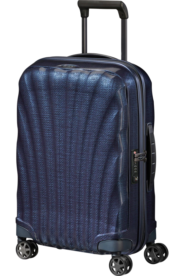Mala de Cabine 55/40cm 4 Rodas Azul Meia-Noite - C-Lite | Samsonite