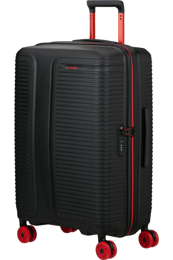 Mala de Viagem Média 69cm Expansível 4 Rodas Preto - Prodiver HS | Samsonite