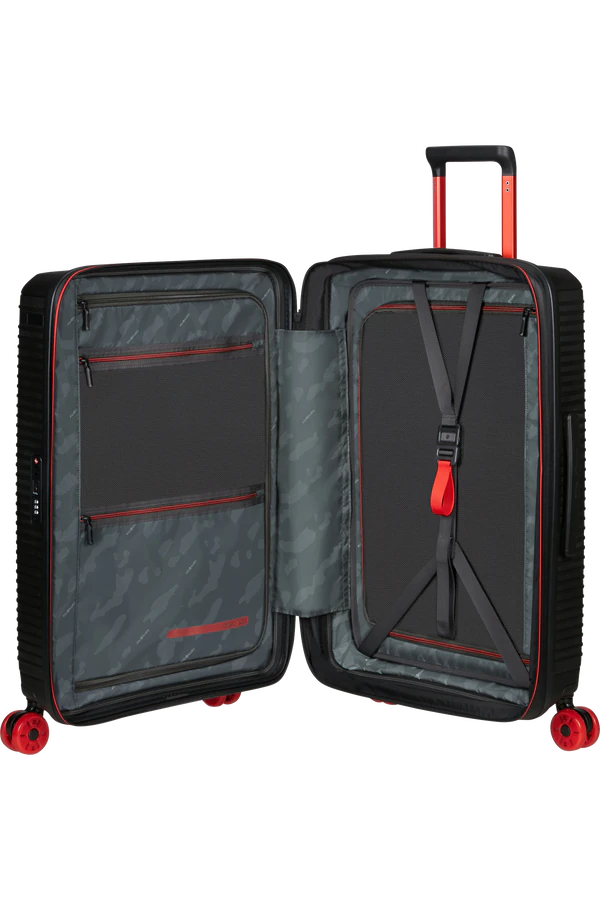 Mala de Viagem Média 69cm Expansível 4 Rodas Preto - Prodiver HS | Samsonite
