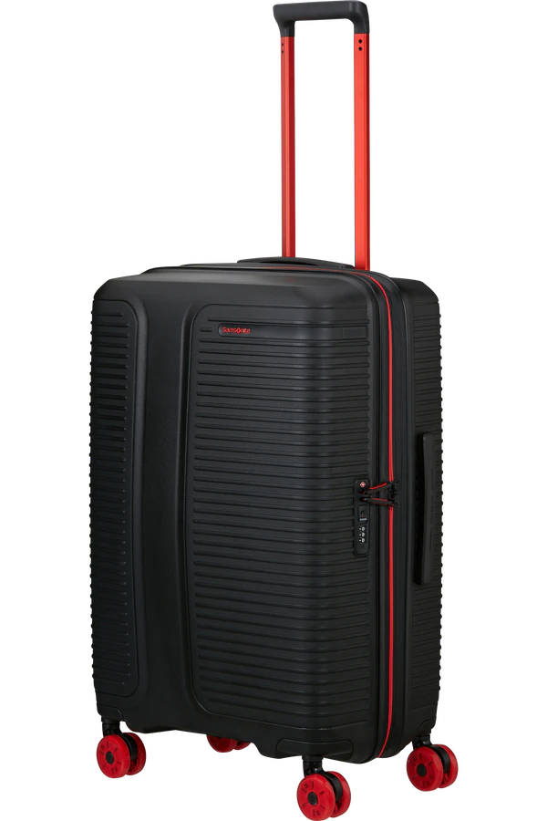 Mala de Viagem Média 69cm Expansível 4 Rodas Preto - Prodiver HS | Samsonite