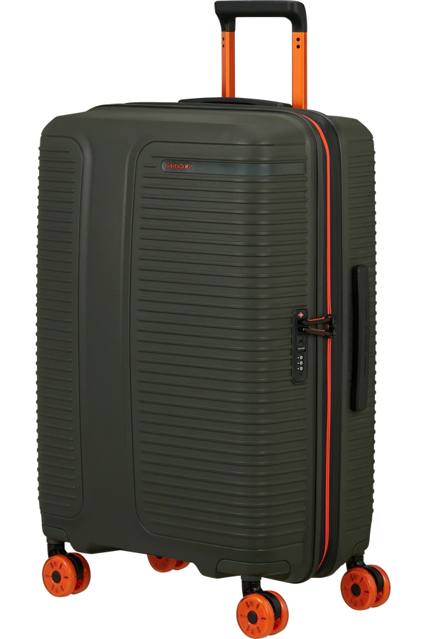 Mala de Viagem Média 69cm Expansível 4 Rodas Verde - Prodiver HS | Samsonite