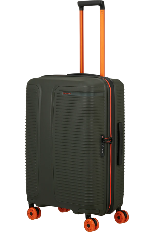 Mala de Viagem Média 69cm Expansível 4 Rodas Verde - Prodiver HS | Samsonite