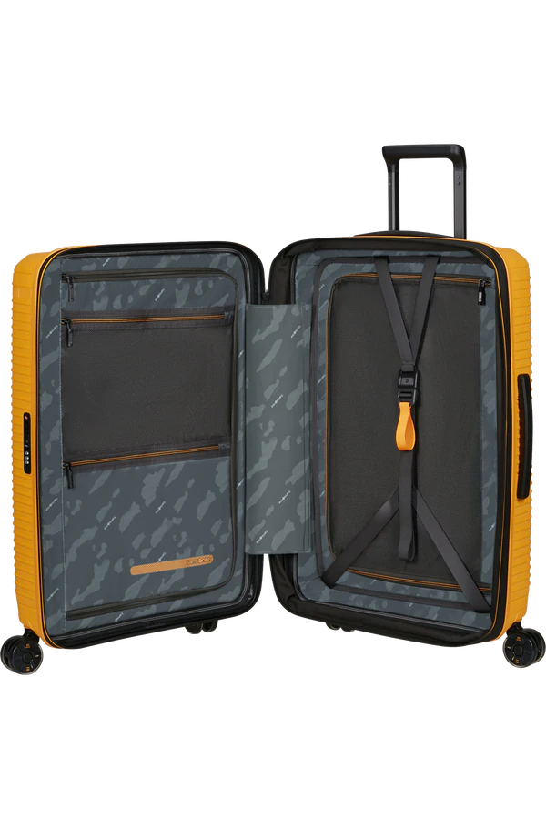Mala de Viagem Média 69cm Expansível 4 Rodas Amarelo  - Prodiver HS | Samsonite