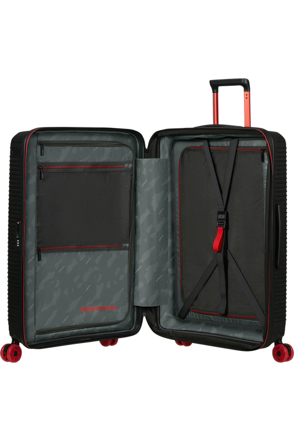 Mala de Viagem Grande 75cm Expansível 4 Rodas Preto - Prodiver HS | Samsonite