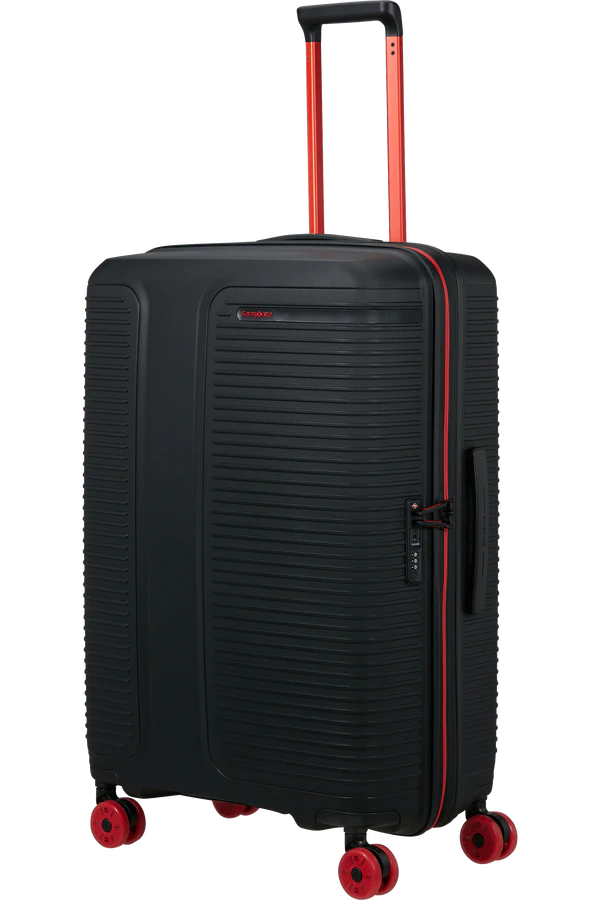 Mala de Viagem Grande 75cm Expansível 4 Rodas Preto - Prodiver HS | Samsonite