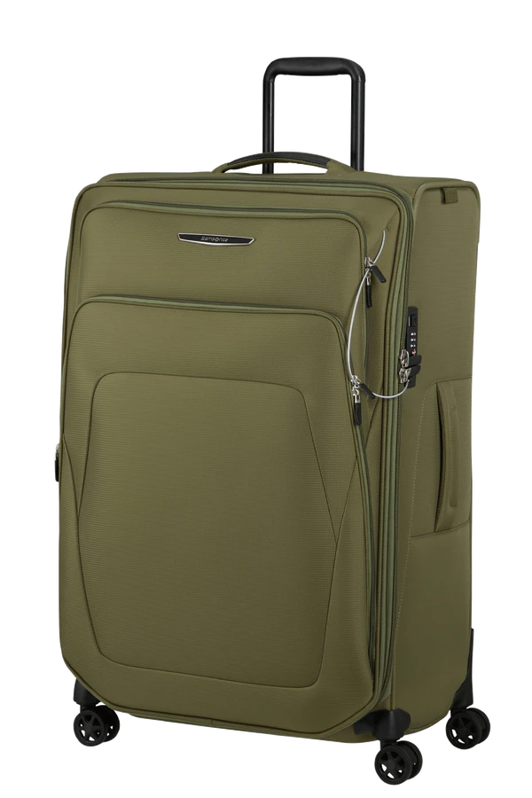 Mala de Viagem Grande 79cm Expansível 4 Rodas Verde Oliva  - Spark SNG ECO | Samsonite