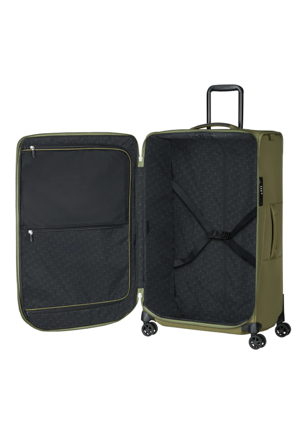 Mala de Viagem Grande 79cm Expansível 4 Rodas Verde Oliva  - Spark SNG ECO | Samsonite