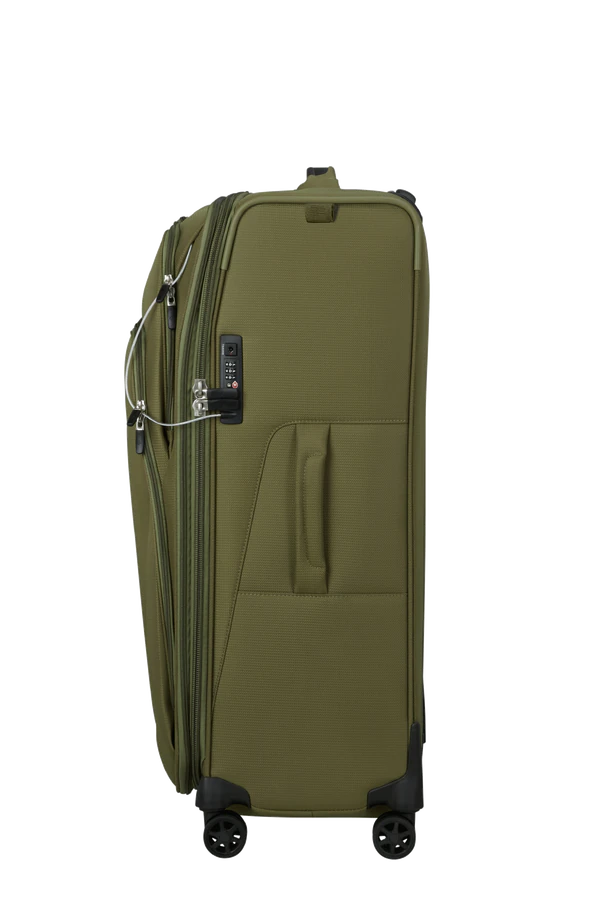Mala de Viagem Grande 79cm Expansível 4 Rodas Verde Oliva  - Spark SNG ECO | Samsonite